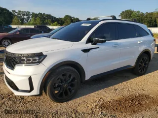 2021 Kia Sorento SX with VIN 5XYRK4LF7MG050600, listed as a Copart auction lot 72498964 with 45,447 mi miles and Salvage Title. Bid and sale history available at carsss.com. Image 1.