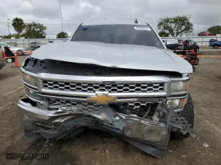 2015 Chevrolet Silverado 1500 LT with VIN 3GCUKREHXFG295773, listed as a Copart auction lot 47859574 with 198,123 mi miles and Salvage Title. Bid and sale history available at carsss.com. Image 5.