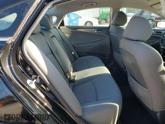 2013 Hyundai Sonata with VIN KMHEC4A47DA073657, listed as a Copart auction lot 52423775 with 150,974 mi miles and Salvage Title. Bid and sale history available at carsss.com. Image 10.