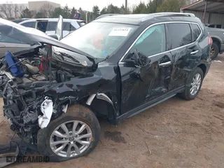 2018 Nissan Rogue S with VIN 5N1AT2MV2JC769057, listed as a IAAI auction lot 41237824 with 106,080 mi miles. Bid and sale history available at carsss.com. Image 2.