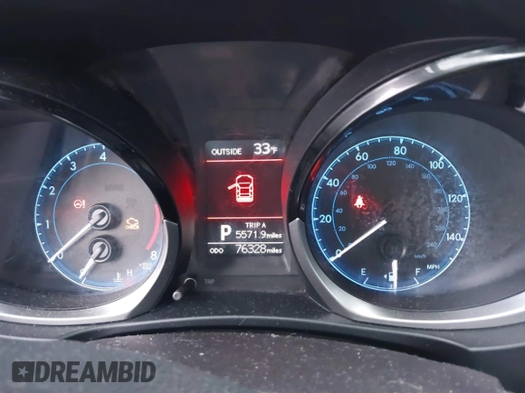 2016 Toyota Corolla L with VIN 2T1BURHE4GC731841, listed as a IAAI auction lot 41019347 with 76,328 mi miles and . Bid and sale history available at DreamBid. Image 7.