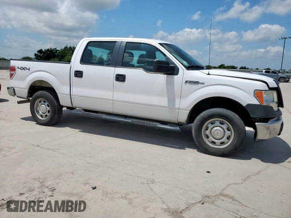 2014 Ford F-150 XL with VIN 1FTFW1EF3EKG34281, listed as a Copart auction lot 62034505 with Not provided miles and Salvage title. Bid and sale history available at DreamBid. Image 4.