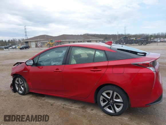 2017 Toyota Prius Two with VIN JTDKARFU8H3527802, listed as a IAAI auction lot 42068099 with 102,152 mi miles. Bid and sale history available at carsss.com. Image 14.