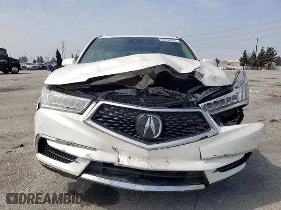 2019 Acura MDX Technology z VIN 5J8YD3H58KL007208, wystawiony jako Copart lot #53110755 z przebiegiem 85 206 mil mil oraz Szkoda całkowita • Salvage title. Historia ofert i sprzedaży dostępna na DreamBid. Obrazek 5.