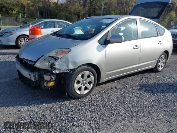 2005 Toyota Prius with VIN JTDKB22U550122858, listed as a IAAI auction lot 42023701 with 262,843 mi miles. Bid and sale history available at carsss.com. Image 2.