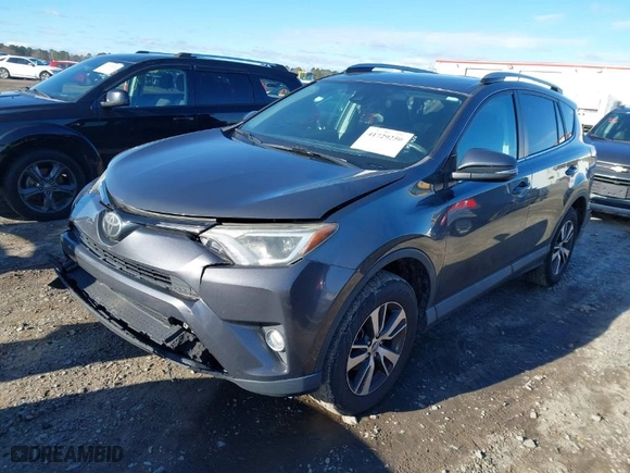 2018 Toyota RAV4 XLE with VIN 2T3WFREV2JW509988, listed as a IAAI auction lot 41729250 with 96,135 mi miles. Bid and sale history available at carsss.com. Image 2.