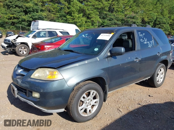 2005 Acura MDX Touring with VIN 2HNYD18725H551865, listed as a IAAI auction lot 42715088 with 206,235 mi miles and . Bid and sale history available at DreamBid. Image 6.