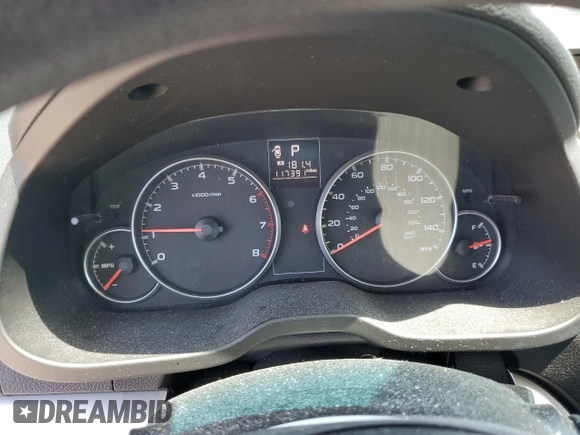 2014 Subaru Outback 2.5i with VIN 4S4BRCAC7E3272944, listed as a Copart auction lot 61164435 with 117,391 mi miles and Salvage title. Bid and sale history available at DreamBid. Image 9.