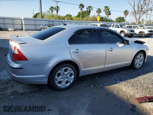 2010 Ford Fusion SE with VIN 3FAHP0HAXAR104868, listed as a Copart auction lot 50083395 with 40,116 mi miles and Salvage Title. Bid and sale history available at carsss.com. Image 3.