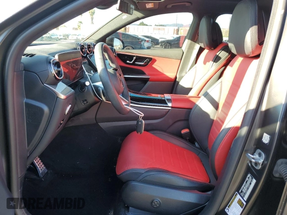 2024 Mercedes-Benz GLC with VIN W1NKJ4HB8RF118478, listed as a Copart auction lot 46283235 with 13,589 mi miles and Salvage Title. Bid and sale history available at carsss.com. Image 7.