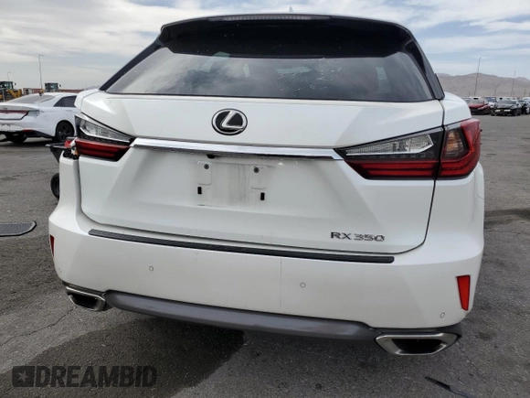2016 Lexus RX 350 with VIN 2T2ZZMCA3GC029982, listed as a Copart auction lot 56577815 with 123,110 mi miles and Salvage title. Bid and sale history available at DreamBid. Image 6.
