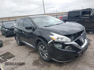 2017 Nissan Murano S with VIN 5N1AZ2MG1HN190852, listed as a IAAI auction lot 41288620 with 133,133 mi miles and . Bid and sale history available at carsss.com. Image 1.