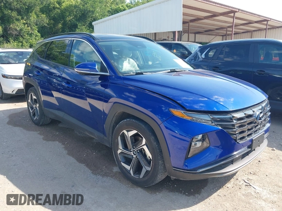 2024 Hyundai Tucson Limited z VIN 5NMJE3DE0RH345703, wystawiony jako IAAI lot #42245593 z przebiegiem 54 733 mil mil oraz . Historia ofert i sprzedaży dostępna na DreamBid. Obrazek 1.