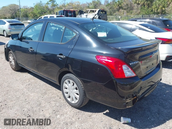 2016 Nissan Versa SV with VIN 3N1CN7AP5GL907975, listed as a IAAI auction lot 41775810 with 83,727 mi miles. Bid and sale history available at carsss.com. Image 3.