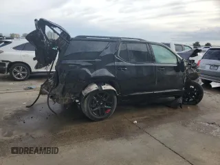 2021 Chevrolet Traverse Premier with VIN 1GNERKKW6MJ140165, listed as a Copart auction lot 81144394 with 0 mi miles and Salvage Title. Bid and sale history available at carsss.com. Image 3.