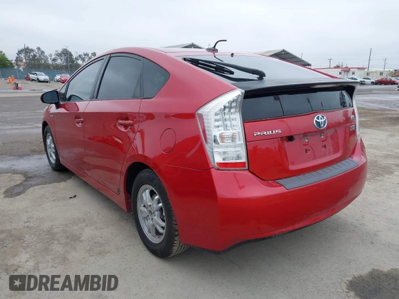 2011 Toyota Prius I z VIN JTDKN3DU4B0270344, wystawiony jako IAAI lot #41808961 z przebiegiem 190 893 mil mil oraz . Historia ofert i sprzedaży dostępna na DreamBid. Obrazek 3.