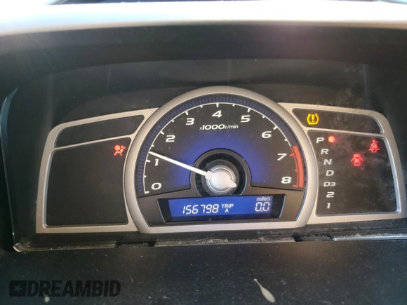 2009 Honda Civic Cpe LX with VIN 2HGFG12649H528681, listed as a Copart auction lot 53290745 with 156,798 mi miles and Salvage Title. Bid and sale history available at carsss.com. Image 9.