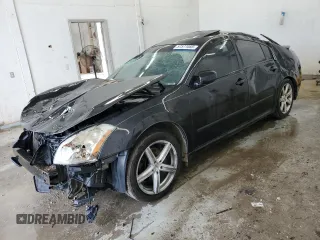 2008 Nissan Maxima SE with VIN 1N4BA41E98C817975, listed as a Copart auction lot 57577055 with 193,522 mi miles and Salvage title. Bid and sale history available at DreamBid. Image 1.