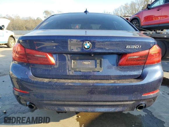 2017 BMW 5 Series 530i with VIN WBAJA5C39HG894312, listed as a Copart auction lot 42508685 with Not Provided miles and Salvage Title. Bid and sale history available at carsss.com. Image 6.