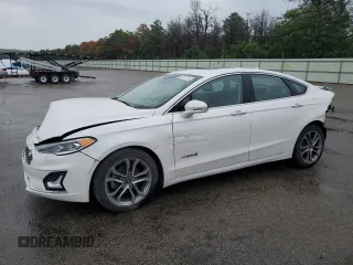 2019 Ford Fusion Titanium with VIN 3FA6P0RU6KR212454, listed as a Copart auction lot 63137755 with 30,024 mi miles and Salvage title. Bid and sale history available at DreamBid. Image 1.