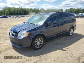2014 Dodge Grand Caravan SXT z VIN 2C4RDGCG6ER253866, wystawiony jako Copart lot #59361415 z przebiegiem 134 128 mil mil oraz Czysty tytuł • Clean title. Historia ofert i sprzedaży dostępna na DreamBid. Obrazek 1.