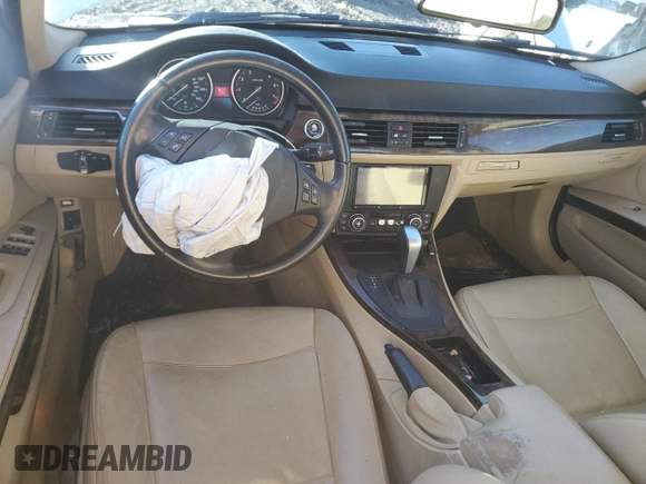 2011 BMW 3 Series 328i with VIN WBAPH7G58BNM55893, listed as a Copart auction lot 89115715 with 125,154 mi miles and Salvage Title. Bid and sale history available at carsss.com. Image 8.