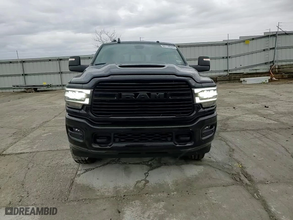 2024 Ram 2500 Laramie with VIN 3C6UR5FL9RG117209, listed as a Copart auction lot 86118644 with 33,154 mi miles and Salvage Title. Bid and sale history available at carsss.com. Image 10.