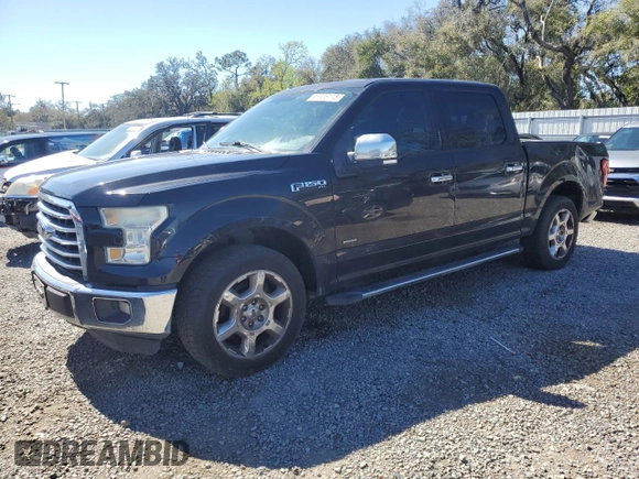 2015 Ford F-150 XL with VIN 1FTEW1CP1FFC69617, listed as a Copart auction lot 45306115 with 178,826 mi miles and Salvage Title. Bid and sale history available at carsss.com. Image 1.