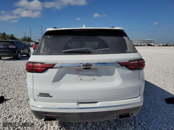 2023 Chevrolet Traverse High Country with VIN 1GNERNKW6PJ255970, listed as a Copart auction lot 77387294 with 23,258 mi miles and Salvage Title. Bid and sale history available at carsss.com. Image 6.