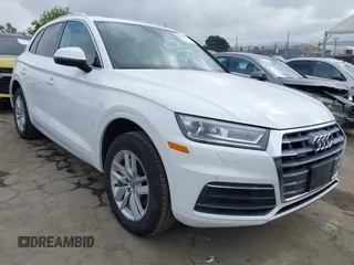2020 Audi Q5 Premium with VIN WA1ANAFY3L2064383, listed as a IAAI auction lot 42100480 with 51,123 mi miles and . Bid and sale history available at DreamBid. Image 1.