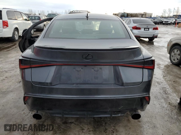 2022 Lexus IS 300 F Sport z VIN JTHG81F2XN5049348, wystawiony jako Copart lot #88201365 z przebiegiem 57 800 mil mil oraz Szkoda całkowita • Salvage title. Historia ofert i sprzedaży dostępna na DreamBid. Obrazek 6.