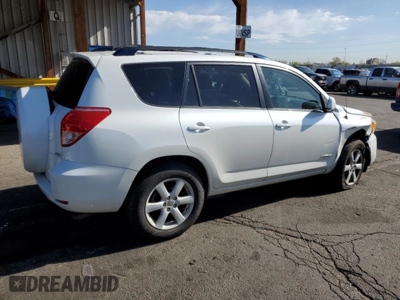 2007 Toyota RAV4 Limited с VIN JTMBD31V775122800, выставлен на аукционе Copart как лот 54219175 с пробегом 169 008 миль миль и Списание • Salvage title. История ставок и продаж доступна на DreamBid. Изображение 3.