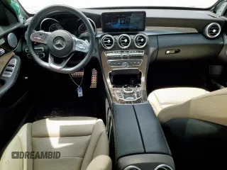 2019 Mercedes-Benz C 300 with VIN 55SWF8DBXKU310789, listed as a Copart auction lot 54862875 with 63,094 mi miles and Salvage Title. Bid and sale history available at DreamBid. Image 8.