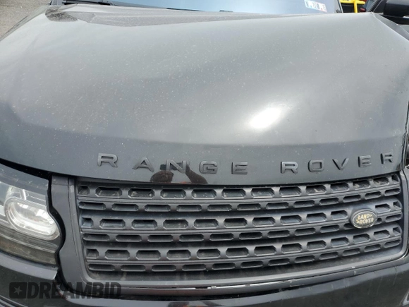 2017 Land Rover Range Rover HSE with VIN SALGS2FV9HA358168, listed as a Copart auction lot 58549255 with 140,763 mi miles and Salvage title. Bid and sale history available at DreamBid. Image 12.