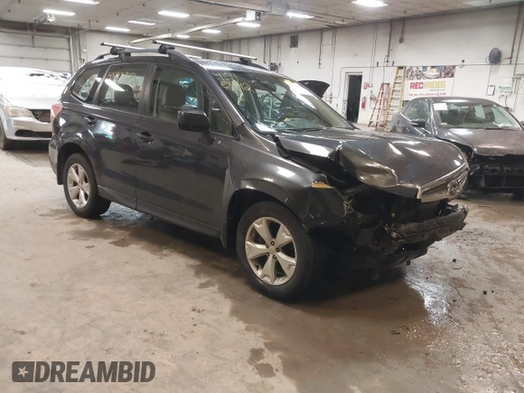 2016 Subaru Forester 2.5i with VIN JF2SJABC1GH421242, listed as a IAAI auction lot 41910942 with 104,217 mi miles and . Bid and sale history available at DreamBid. Image 1.