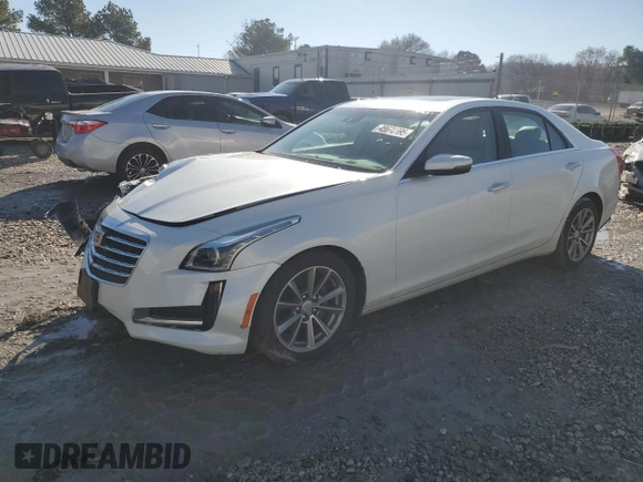 2019 Cadillac CTS Luxury AWD with VIN 1G6AX5SS8K0147538, listed as a Copart auction lot 45676695 with 62,013 mi miles and Salvage title. Bid and sale history available at DreamBid. Image 1.