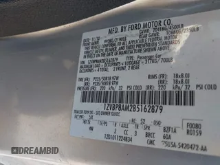 2011 Ford Mustang V6 with VIN 1ZVBP8AM2B5162879, listed as a IAAI auction lot 41670910 with 153,626 mi miles and . Bid and sale history available at carsss.com. Image 9.