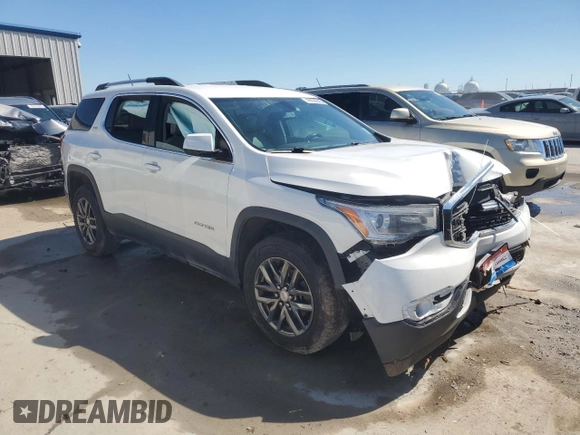 2018 GMC Acadia SLT with VIN 1GKKNMLS6JZ172145, listed as a Copart auction lot 46928845 with 130,950 mi miles and Salvage Title. Bid and sale history available at carsss.com. Image 4.