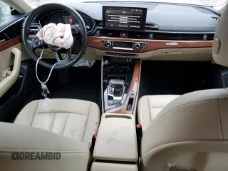 2022 Audi A5 Sportback Premium with VIN WAUABCF53NA014525, listed as a Copart auction lot 38280784 with 30,256 mi miles and Salvage Title. Bid and sale history available at carsss.com. Image 8.