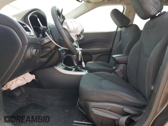 2018 Jeep Compass Sport with VIN 3C4NJCAB3JT194368, listed as a Copart auction lot 54204525 with 108,364 mi miles and Salvage title. Bid and sale history available at DreamBid. Image 7.