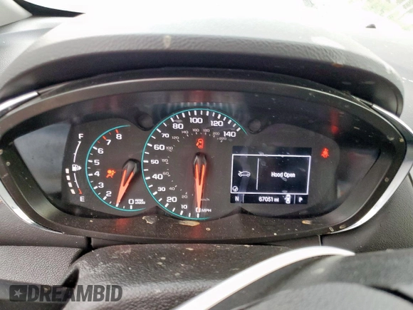2019 Chevrolet Trax LT z VIN 3GNCJLSB6KL369470, wystawiony jako Copart lot #56122045 z przebiegiem 67 051 mil mil oraz Szkoda całkowita • Salvage title. Historia ofert i sprzedaży dostępna na DreamBid. Obrazek 9.