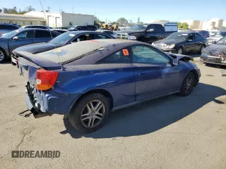2000 Toyota Celica GT with VIN JTDDR32T5Y0027240, listed as a Copart auction lot 71458714 with 182,964 mi miles and Salvage Title. Bid and sale history available at carsss.com. Image 3.