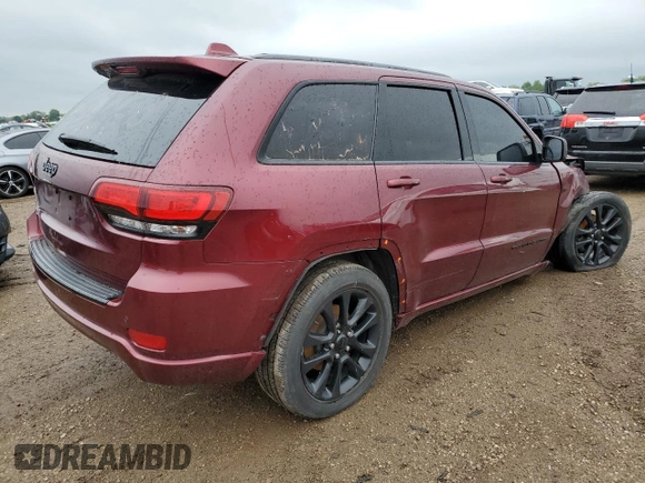 2018 Jeep Grand Cherokee Altitude with VIN 1C4RJFAG0JC220418, listed as a Copart auction lot 56591315 with 81,422 mi miles and Salvage title. Bid and sale history available at DreamBid. Image 3.