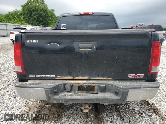 2013 GMC Sierra 1500 SLT with VIN 3GTP2WE72DG122782, listed as a Copart auction lot 59756105 with 178,181 mi miles and Salvage title. Bid and sale history available at DreamBid. Image 6.