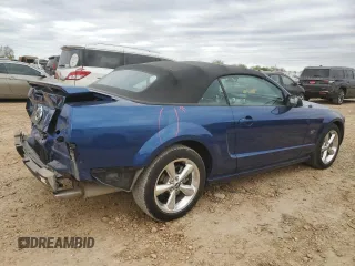 2007 Ford Mustang GT Deluxe with VIN 1ZVHT85H175225917, listed as a Copart auction lot 84885124 with 37,957 mi miles and Clean Title. Bid and sale history available at carsss.com. Image 3.