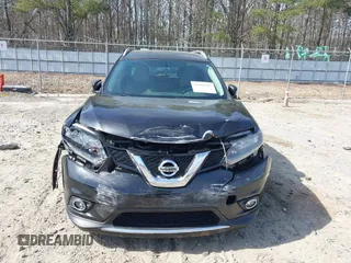 2016 Nissan Rogue SV with VIN KNMAT2MV8GP695049, listed as a IAAI auction lot 41826587 with 220,507 mi miles. Bid and sale history available at carsss.com. Image 6.
