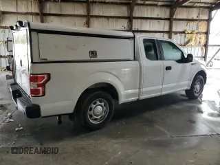 2018 Ford F-150 XL with VIN 1FTEX1CB6JKE81947, listed as a Copart auction lot 49666845 with 160,396 mi miles and Clean Title. Bid and sale history available at carsss.com. Image 3.