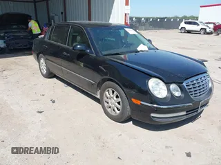 2008 Kia Amanti with VIN KNALD125385145061, listed as a IAAI auction lot 42006853 with 162,523 mi miles. Bid and sale history available at carsss.com. Image 1.