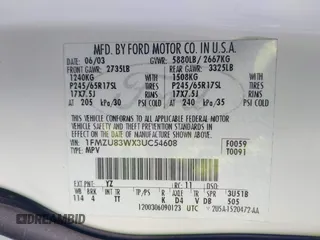 2003 Ford Explorer z VIN 1FMZU83WX3UC54608, wystawiony jako IAAI lot #41995816 z przebiegiem 48 434 mil mil oraz . Historia ofert i sprzedaży dostępna na DreamBid. Obrazek 9.