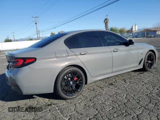 2022 BMW 5 Series 530e with VIN WBA13AG08NCL01996, listed as a Copart auction lot 89193865 with 21,314 mi miles and Salvage title. Bid and sale history available at DreamBid. Image 3.